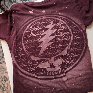 EYEZ lightning bolt art print t shirt M/L